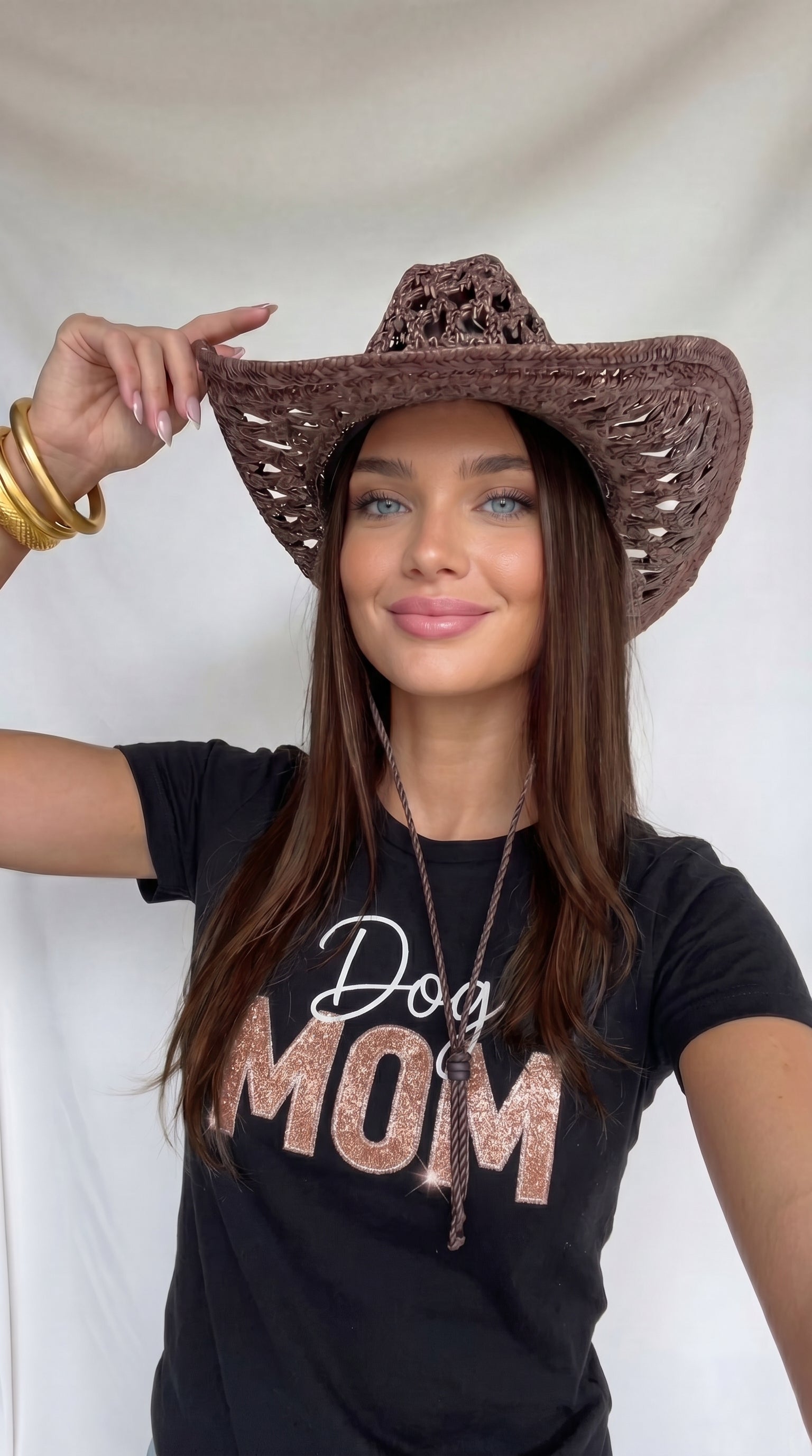 Sparkly Dog Mom T-shirt